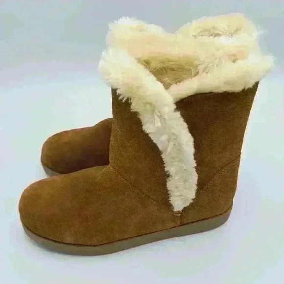 Women's Daniah Suede Winter Mid Boots - Picture 4 of 8